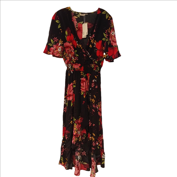 KorMei Dresses & Skirts - Women’s Medium KorMei Floral Shorts Romper/Dress